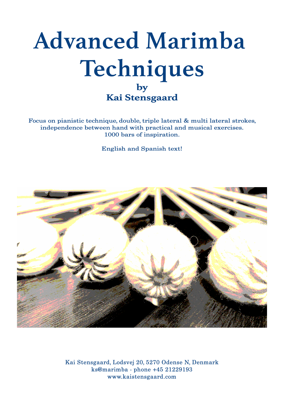 Advanced Marimba Techniques Cover