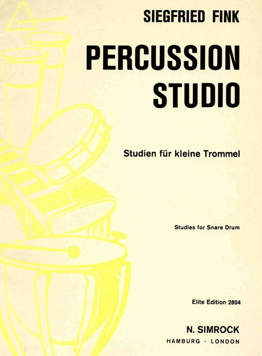 Studies for Snare Drum 2 Cover