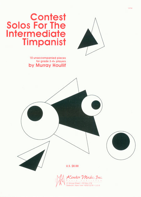 Contest Solos For The Intermediate Timpanist Cover