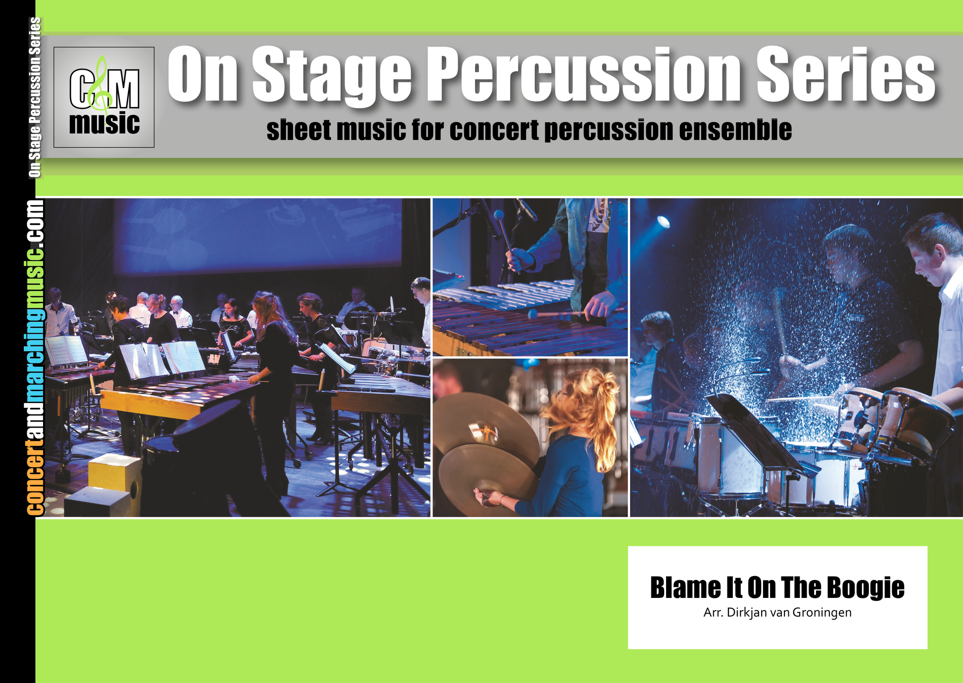 Blame It On The Boogie | Percussion Ensemble Sheet Music | Arr. Dirkjan van Groningen