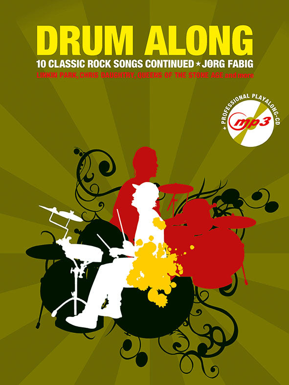 Drum Along 10 - 10 Classic Rock Songs Continued Cover;Drum Along 10 - 10 Classic Rock Songs Continued Sample 1;Drum Along 10 - 10 Classic Rock Songs Continued Sample 2;Drum Along 10 - 10 Classic Rock Songs Continued Sample 3