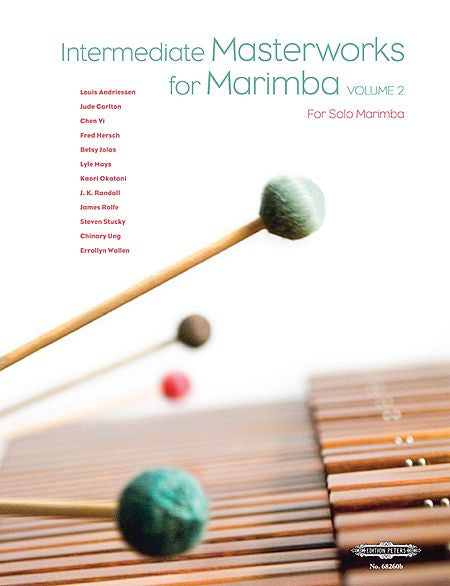 Intermediate Masterworks for Marimba Vol. 2 Cover