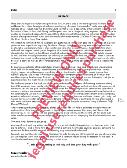 Claus Hessler's Camp Duty Update Cover;Claus Hessler's Camp Duty Update Sample 1;Claus Hessler's Camp Duty Update Sample 2;Claus Hessler's Camp Duty Update Sample 3;Claus Hessler's Camp Duty Update Sample 4;Claus Hessler's Camp Duty Update Sample 5;Claus Hessler's Camp Duty Update Sample 6