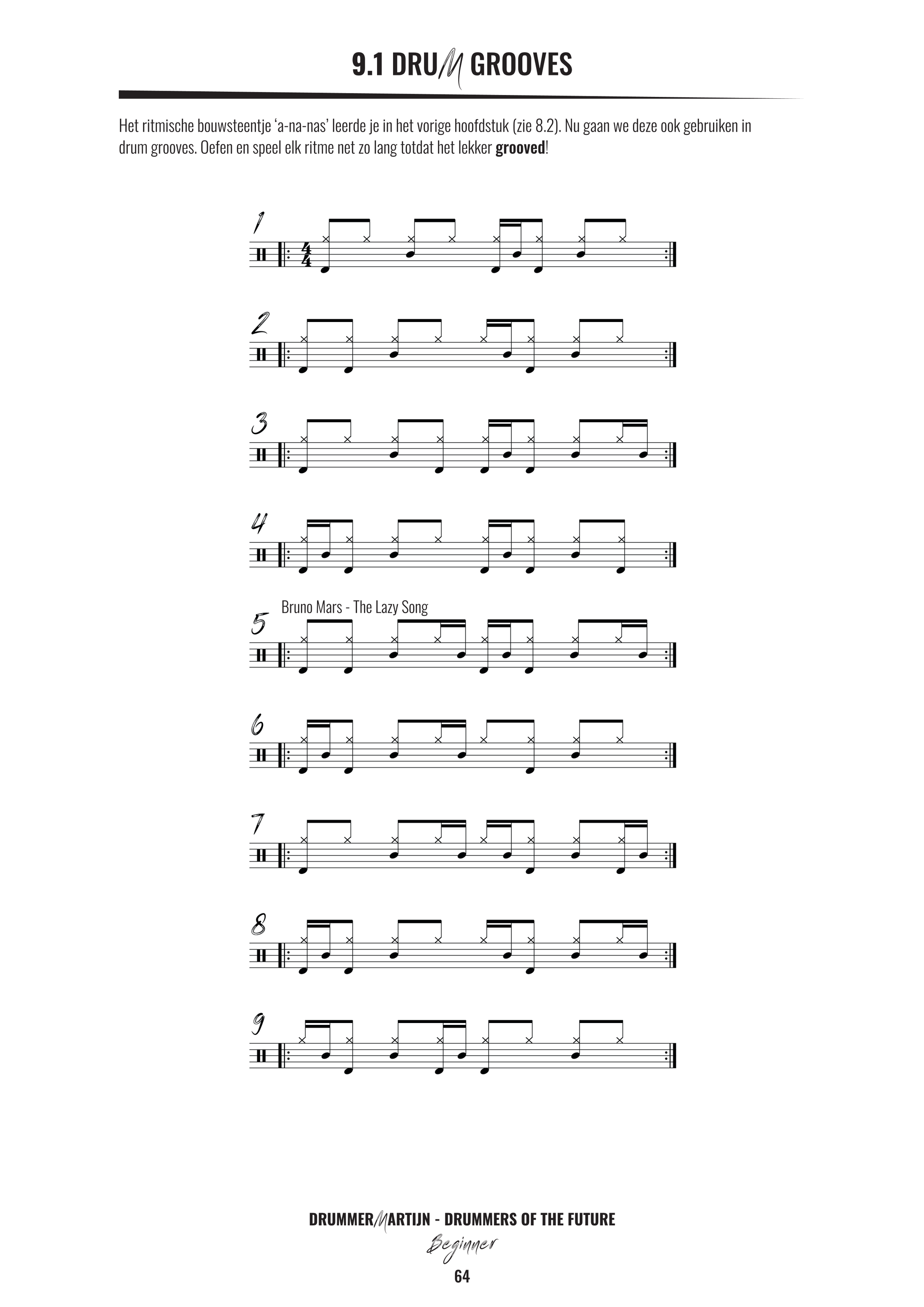 Drummers Of The Future Beginner Sample Page 64