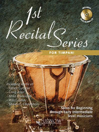 1st Recital Series for Timpani Cover