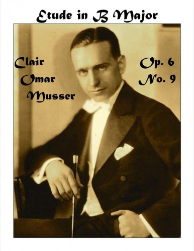 Etude in B Major Op. 6 No. 9 Cover