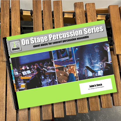 Cover Image | John's Soca  | Sheet Music For Percussion Ensemble