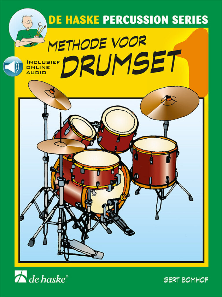 Methode voor Drumset 1 + Audio Online | Gert Bomhof