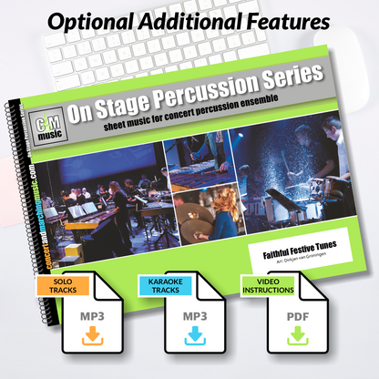 Optional Additional Features | Faitful Festive Tunes | Percussion Ensemble