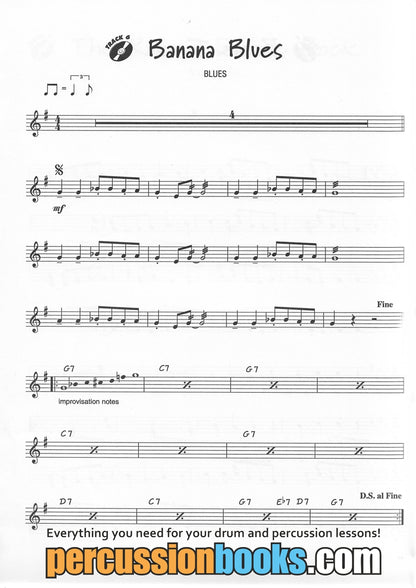 Pop, Rock & Blues for Mallets 1 Cover;Pop, Rock & Blues for Mallets 1 Sample 1;Pop, Rock & Blues for Mallets 1 Sample 2