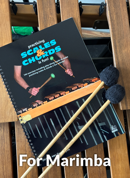 Practicing Scales & Chords Is Fun | Marimba | Dirkjan van Groningen