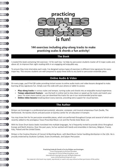 Practicing Scales & Chords Is Fun | Sample Page 1 | Dirkjan van Groningen
