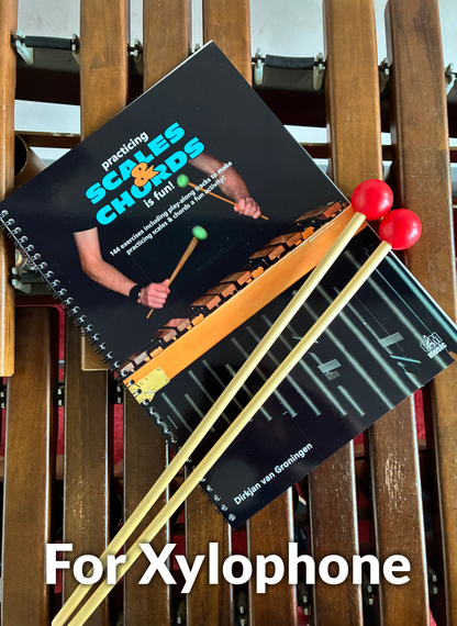 Practicing Scales & Chords Is Fun | Xylophone | Dirkjan van Groningen