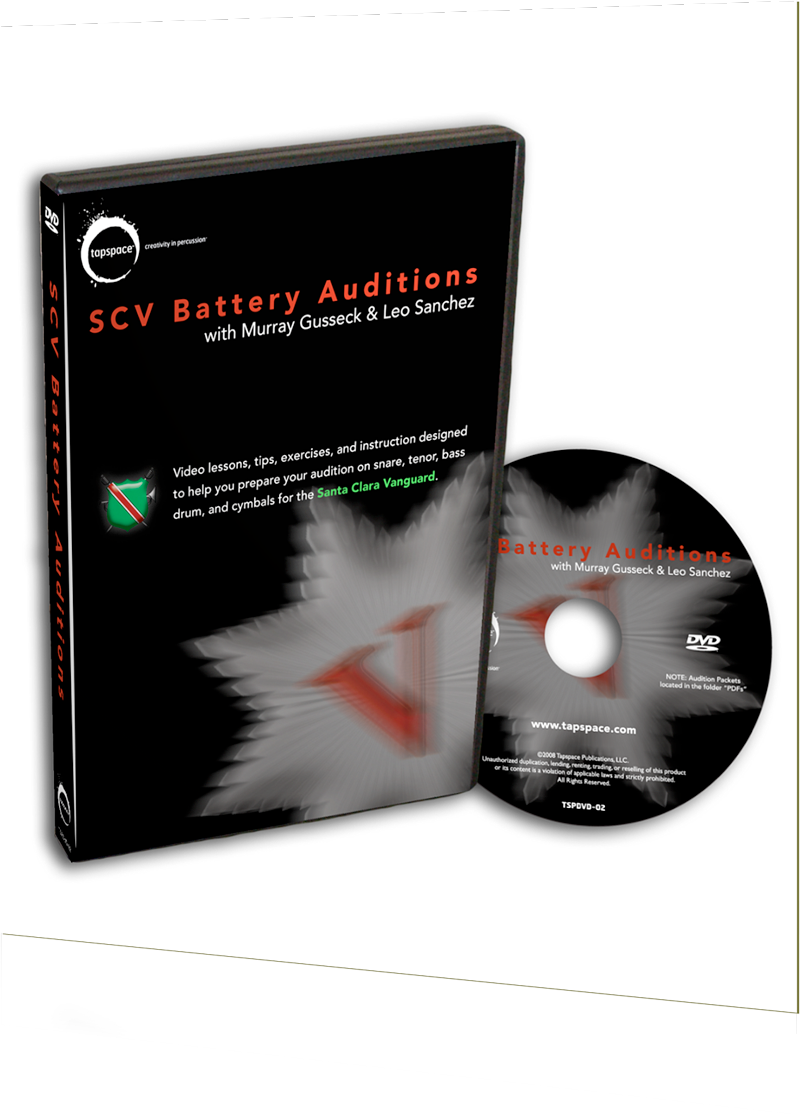 SCV Battery Audition DVD Cover