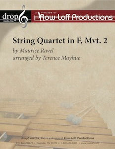 String Quartet in F, Mvt.2 | by Maurice Ravel arr. by Terence Mayhue.