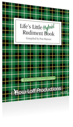 Life's Little Hybrid Rudiment Book | by Pete Hansen